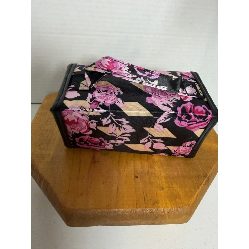Macbeth Collection‎ Margaret Josephs Floral Travel Jewelry Organizer Roll Case
